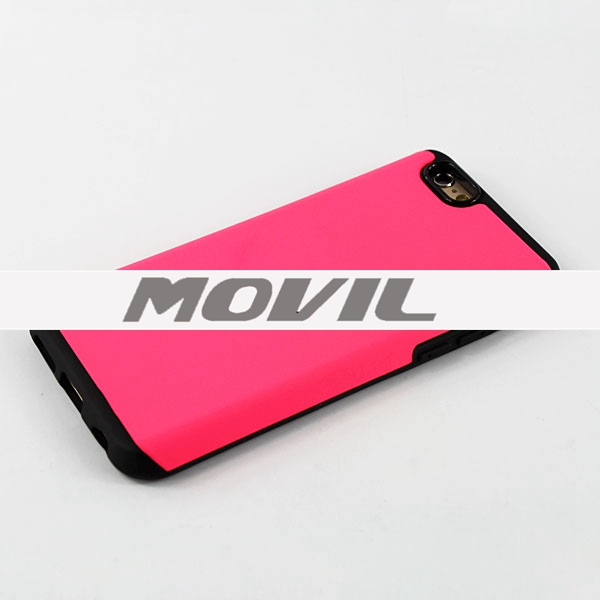 NP-2146 Combinación tpu   pc funda para Apple iPhone 6 -1